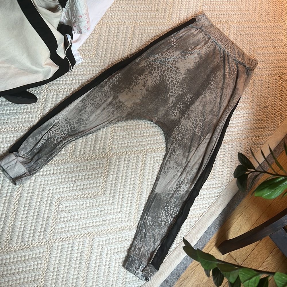 Snake pattern harem pant by religion from top shop size SMALL UK 10 EU 38 EUC